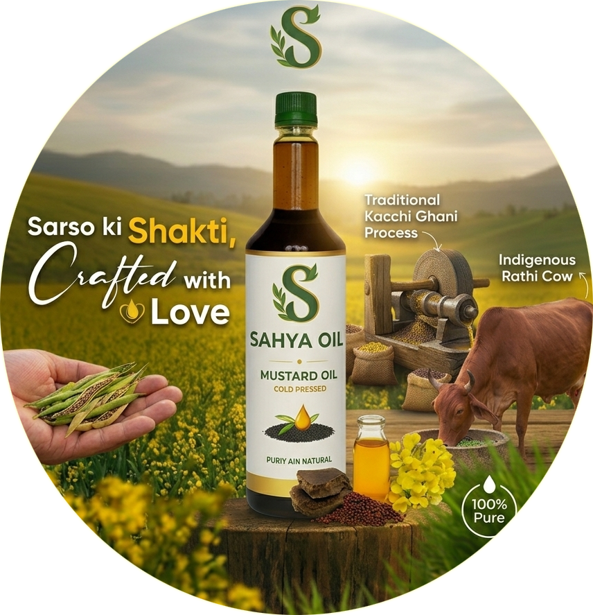 Sahya Oil — Pure Kachi Ghani Mustard Oil